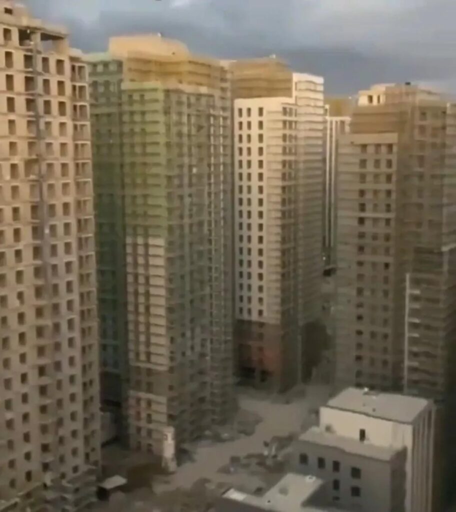 This is no different from the Soviet architecture in Eastern Europe.