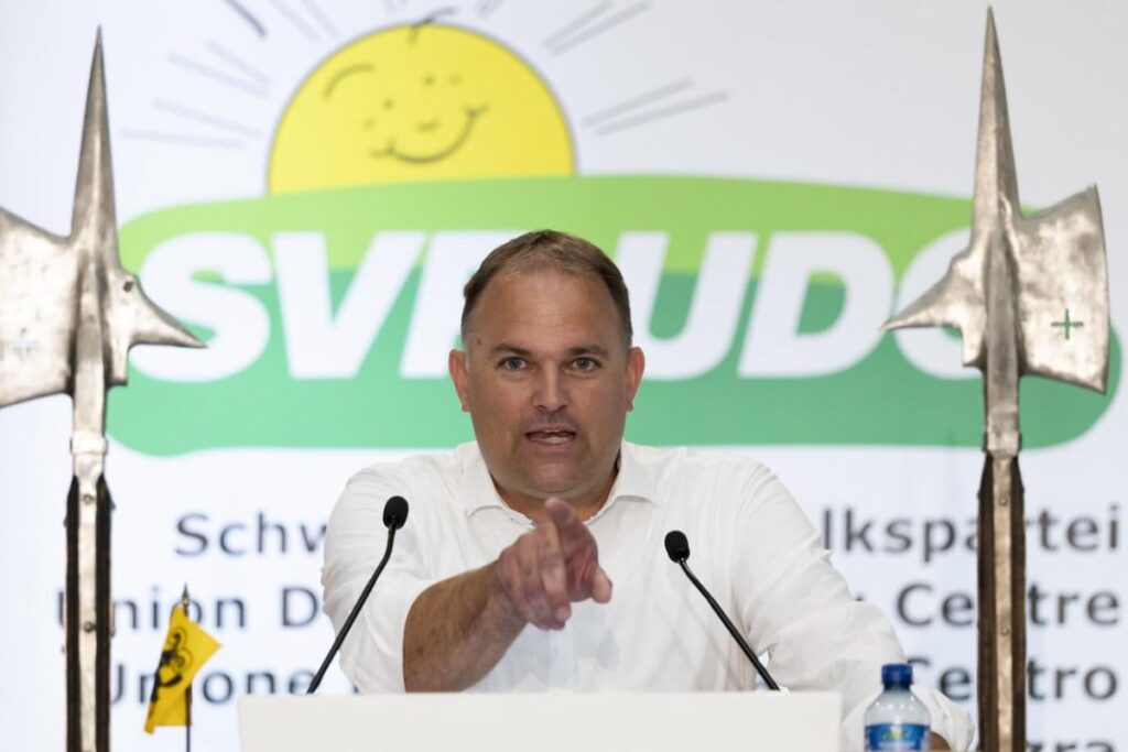 Right-wing Swiss party exceeds 30% for first time, says poll