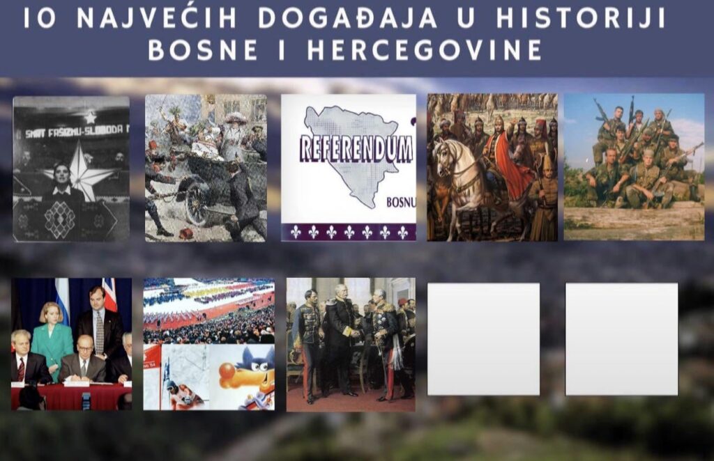 The ten biggest events in the history of Bosnia and Herzegovina - 8th day
