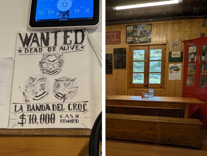 Physical and personal warmth at Refugi de Certascan