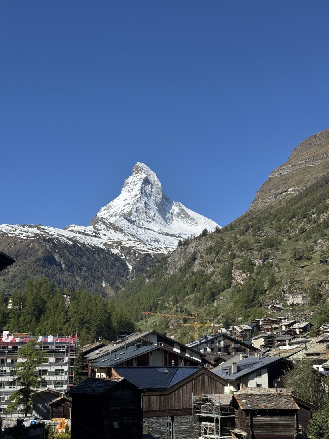 How the weather in Switzerland now ? Compared in June ?