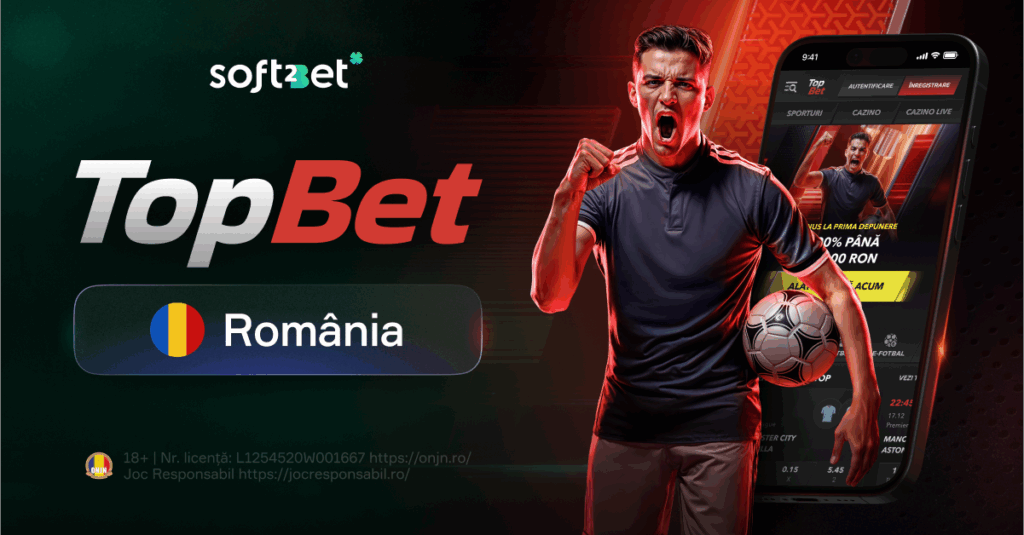 Soft2Bet Releases TopBet.ro in Romania with a Locally Inspired Identity Soft2Bet Releases TopBet.ro in Romania with a Locally Inspired Identity