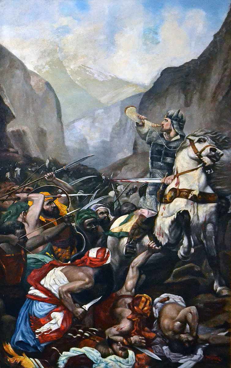 roland battle roncaveux pass wolfgang von bibra