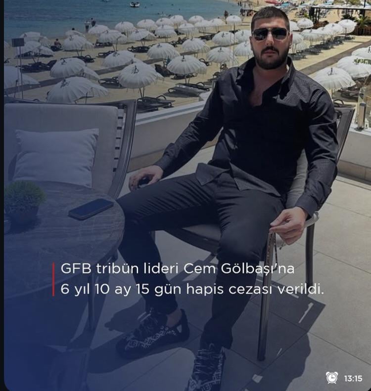 Cem Gölbaşı was sentenced to 6 years and 10 months in prison