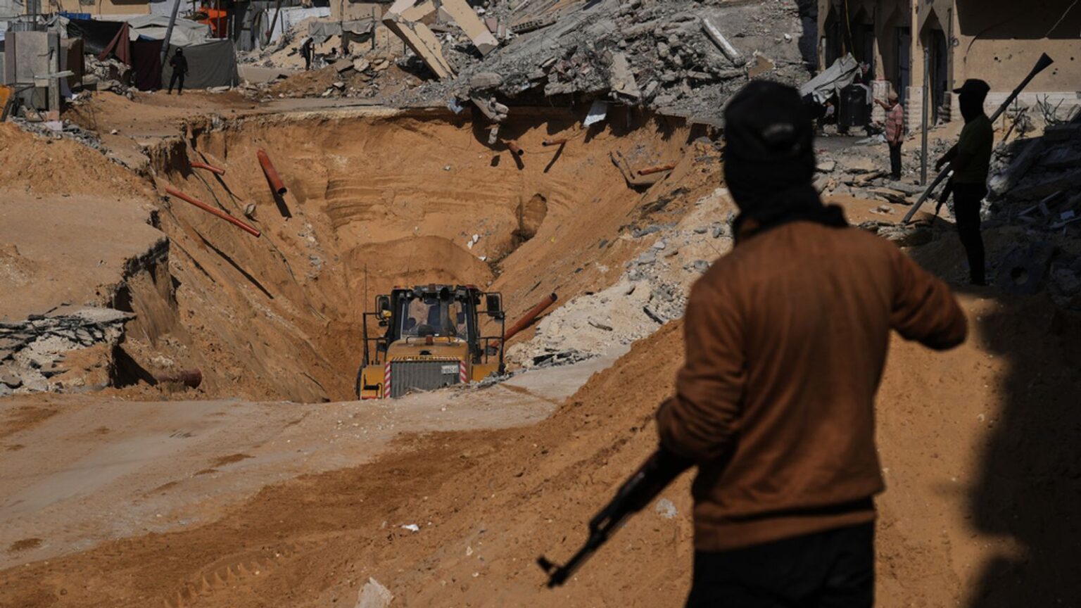 Gaza latest: 'Heavy force' from US allies could go into Gaza if Hamas 'continues to act badly', Trump claims | World News
