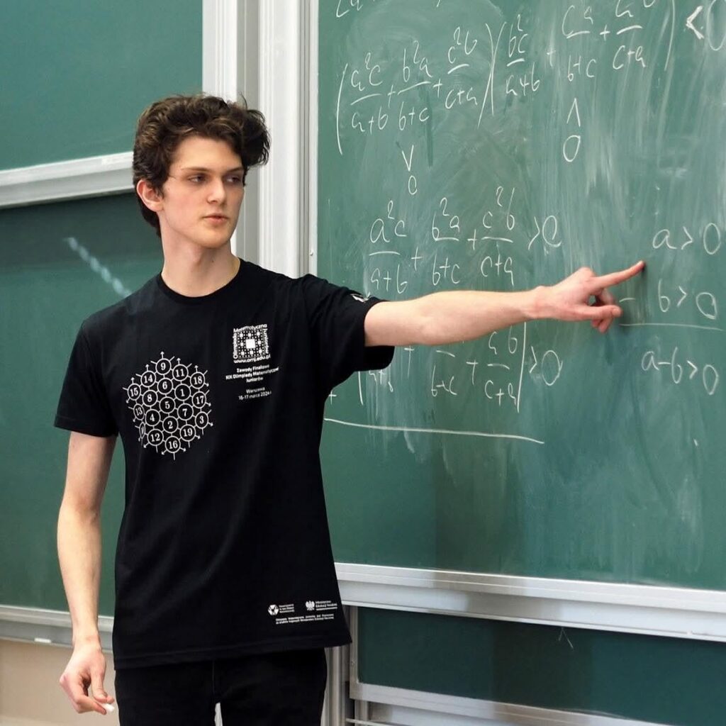 18-year-old Antoni Łuczak has become the best young Mathematician! 18-year-old Antoni Łuczak has become the best young Mathematician!