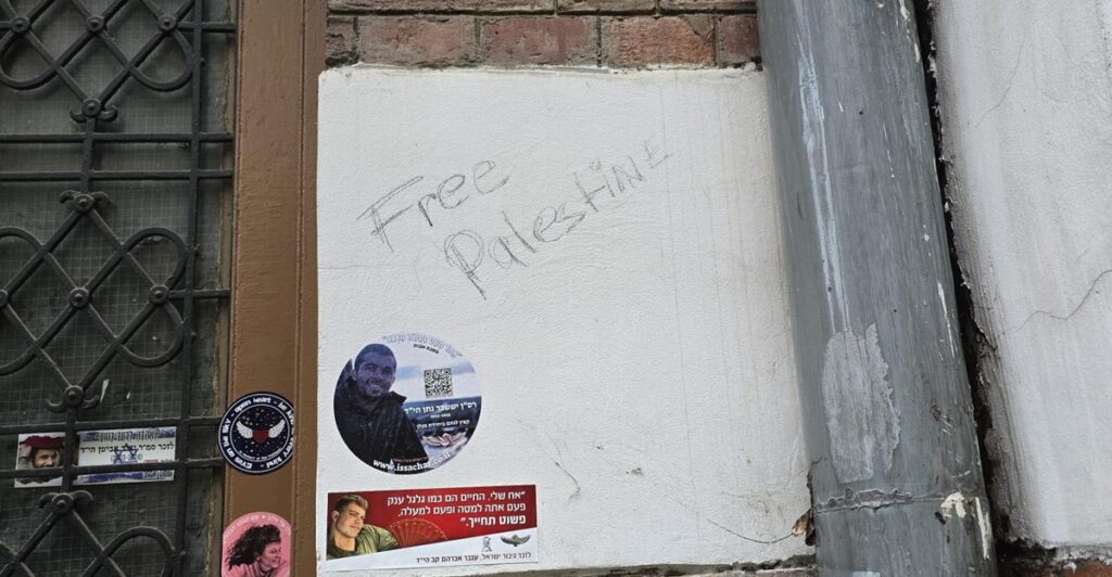 Bulgaria’s Sofia Synagogue vandalised with ‘Free Palestine’ scrawling – The Sofia Globe