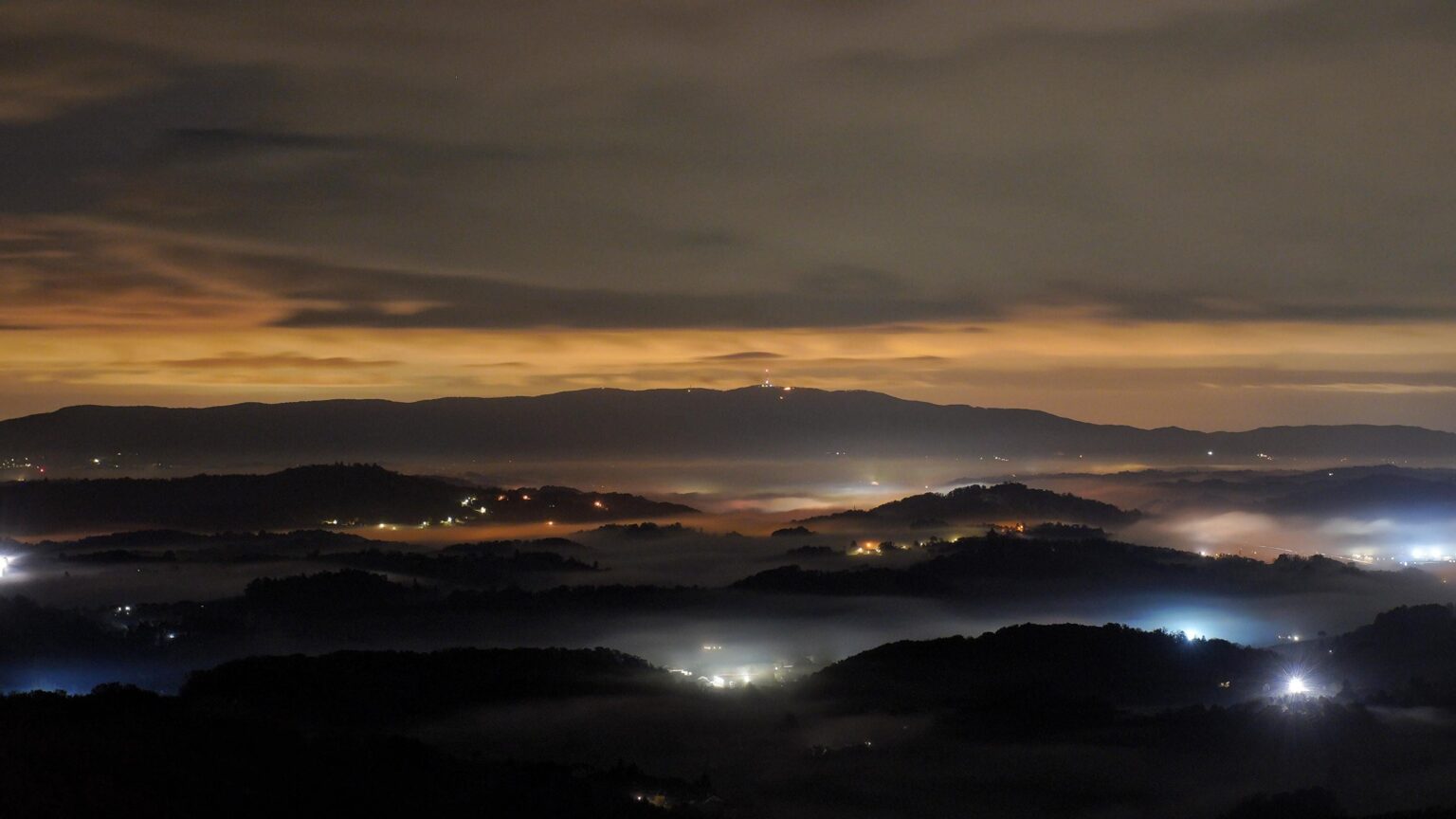 Zagorje u magli. Can't get more typical.