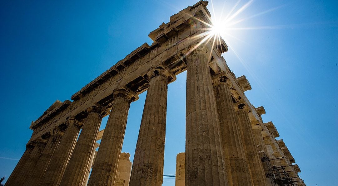 acropolis parthenon archaeological site Greece