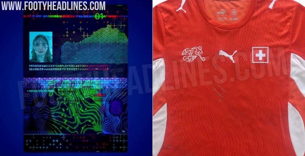 Switzerland 2026 World Cup Home Kit Leaked + Away Kit Info - Inspired by Swiss Passport