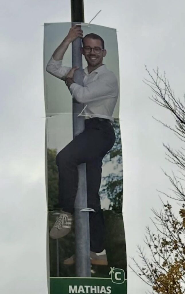 Shoot for Mathias' election poster!
