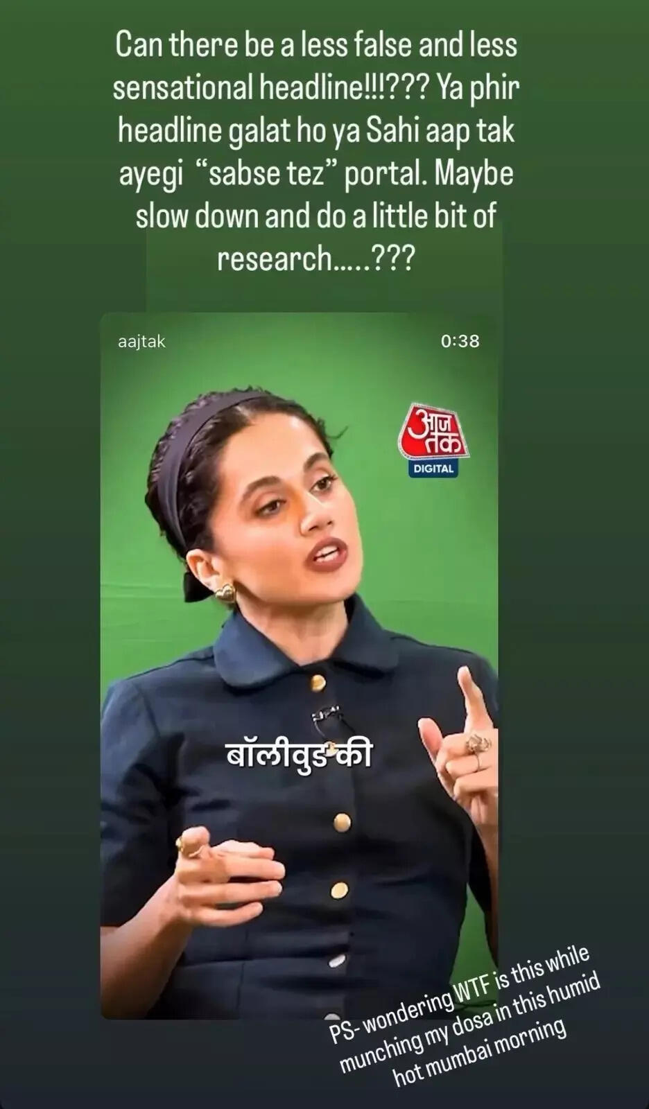 Taapsee
