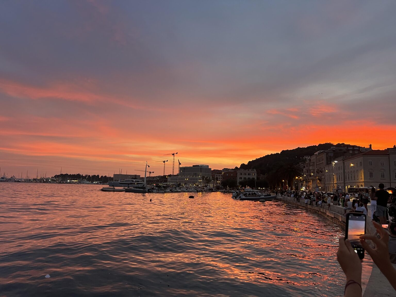 The most beautiful sunsets are only in Croatia. Guess the city?!