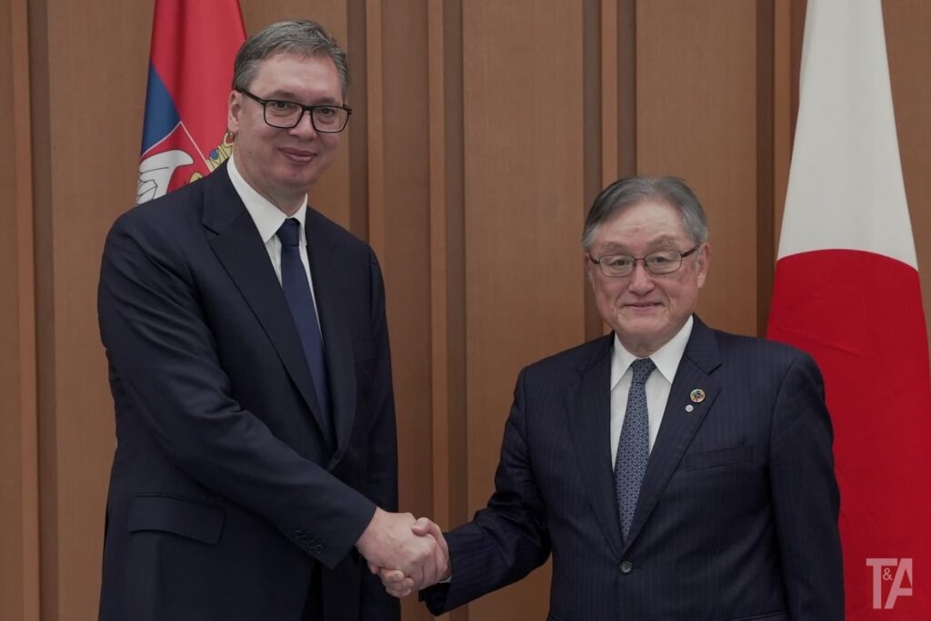 Toyo Tires strengthens Serbian ties during presidential visit