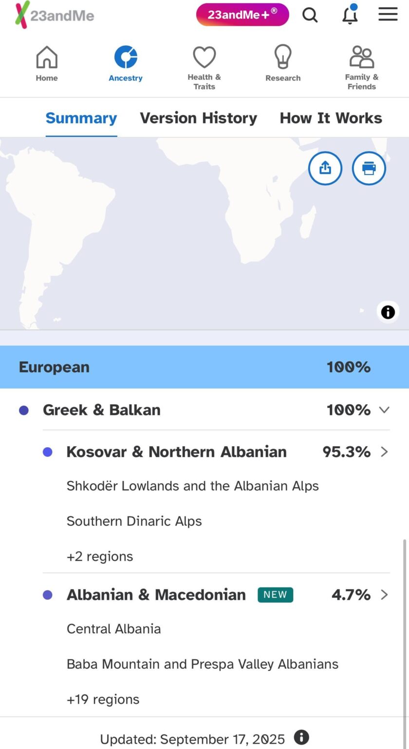 100% Albanian, from Pristina