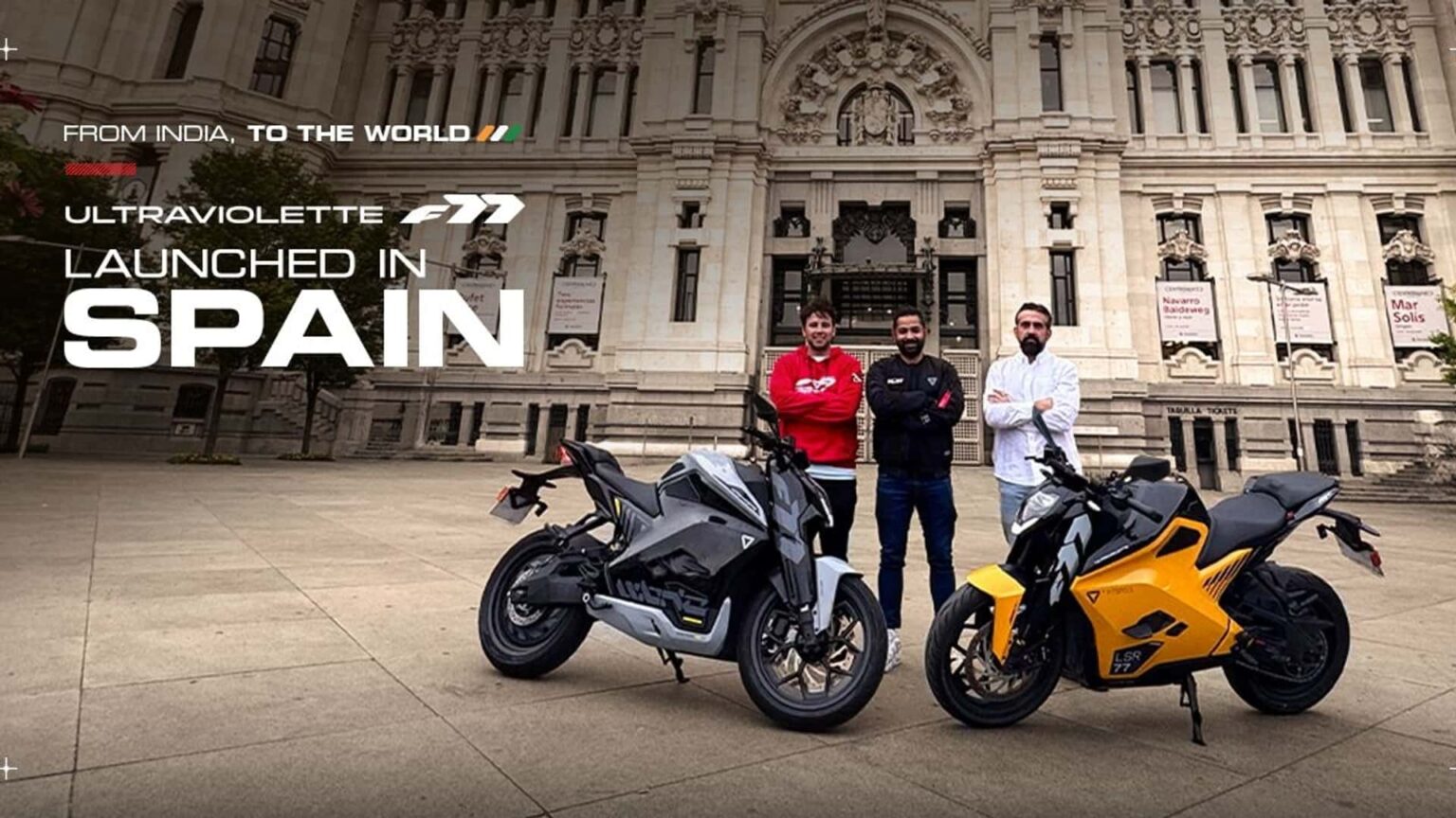 Indian EV Motorcycle Maker Ultraviolette Tries To Crack Spain and Portugal, Before the Continent Indian EV Motorcycle Maker Ultraviolette Tries To Crack Spain and Portugal, Before the Continent