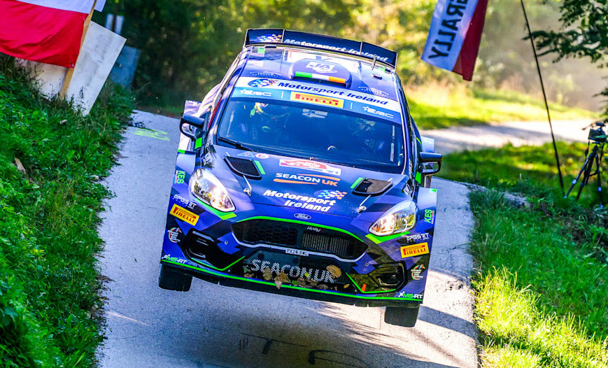Armstrong & Byrne Lead Croatia Rally