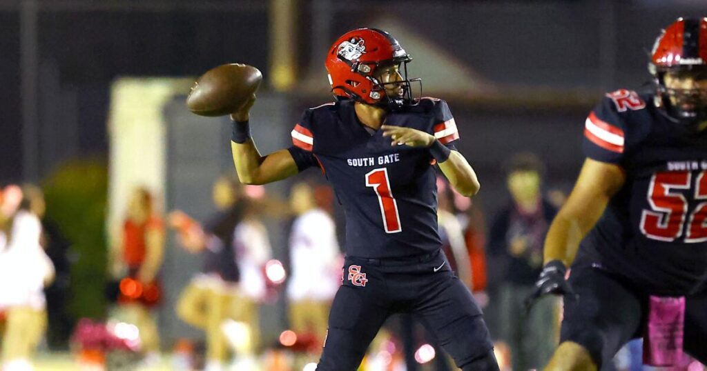Prep talk: South Gate QBMichael Gonzalez is making an impact