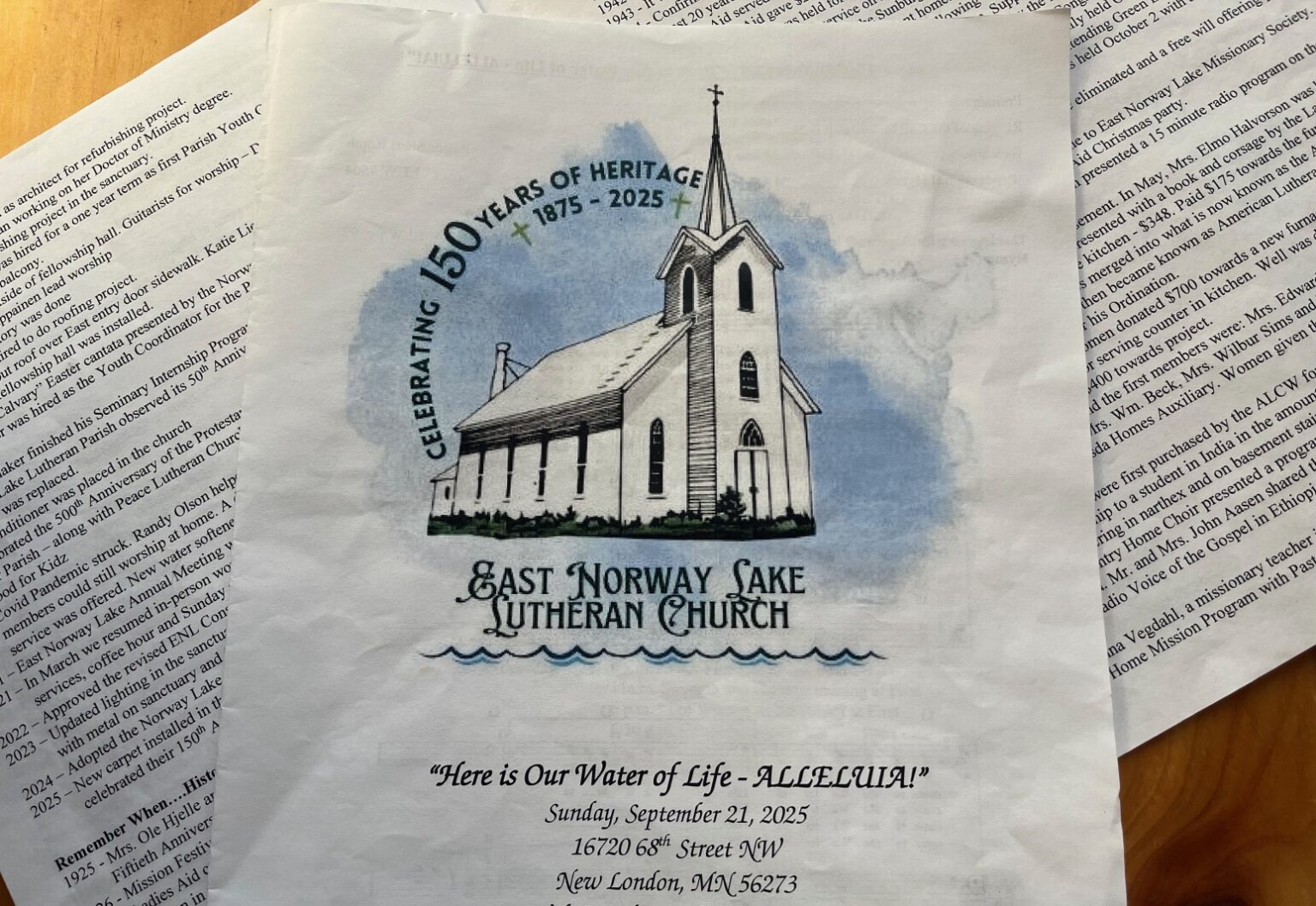 East Norway Lake Lutheran Church marks 150 years - West Central Tribune