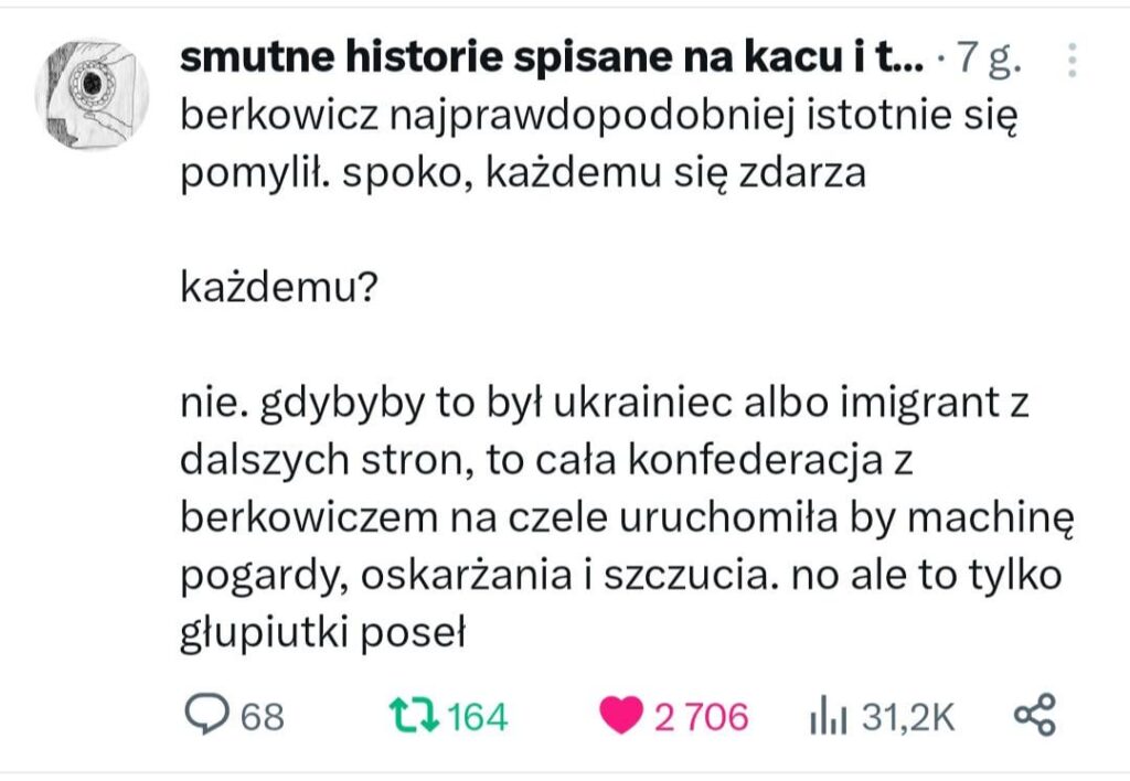 It's true.