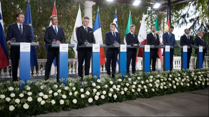 MED9 – Mr. Mitsotakis: Future threats may not come from the East, but also from the South MED9 – Mr. Mitsotakis: Future threats may not come from the East, but also from the South