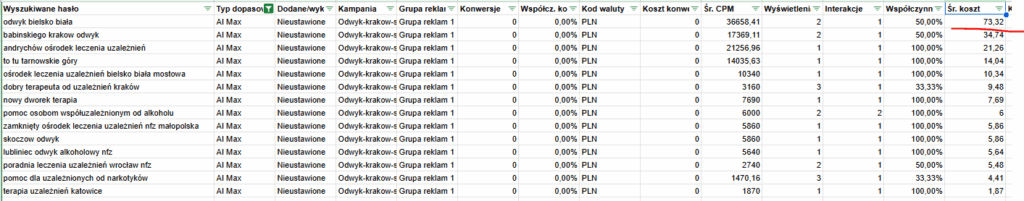 AI in Google Adwords – PLN 700 wasted in 2 hours AI in Google Adwords - PLN 700 wasted in 2 hours
