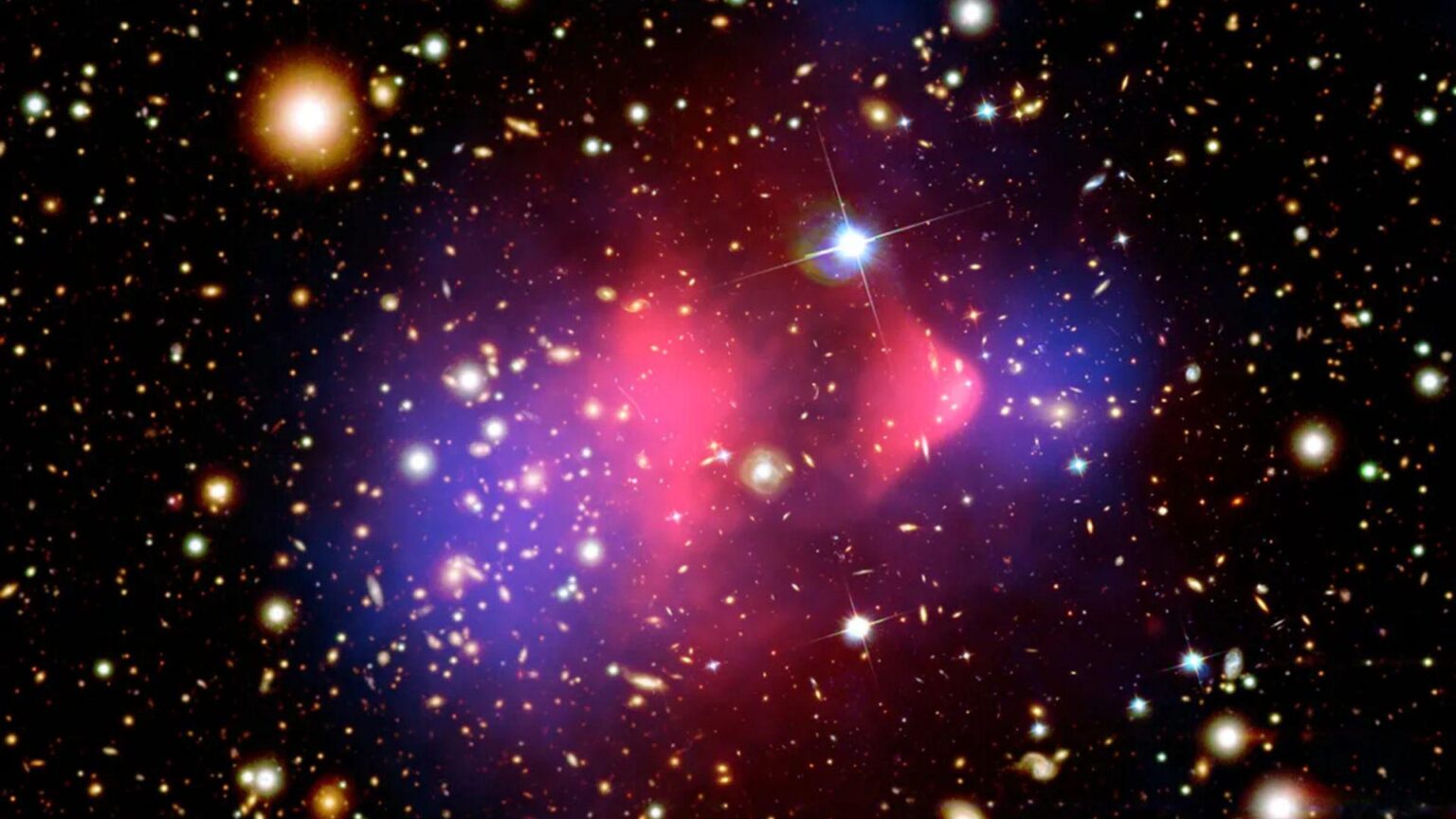 A new study suggests dark matter could subtly tint or polarize light, leaving faint red or blue color clues that next-generation telescopes might detect