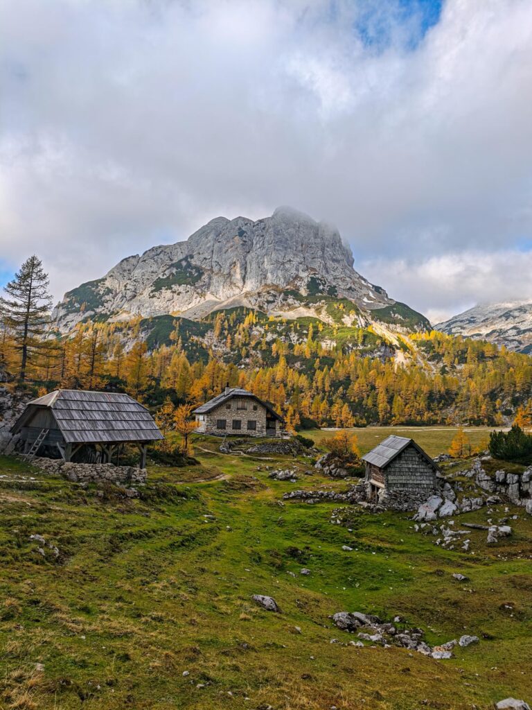 Autumn under Triglav. 🍂⛰️