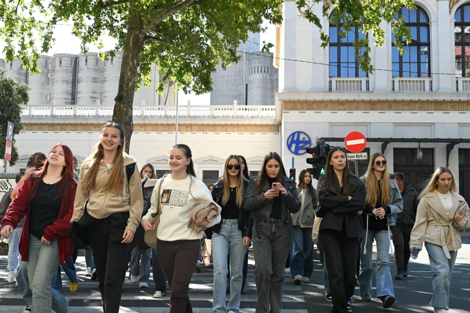 The whole school from Zagreb moved to Rijeka on a trip to be remembered