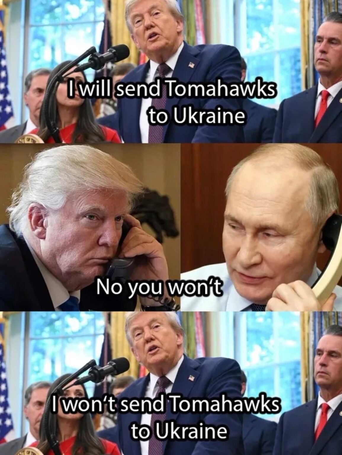 Mommy, we have a strong ally against Russian imperialism.