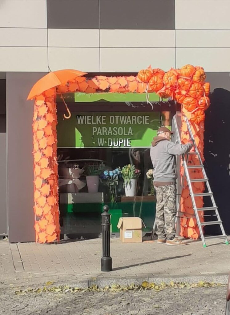 Grand opening.