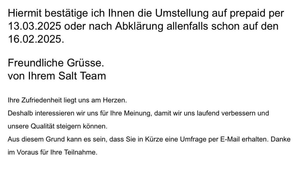 How to deal with salt mobile?