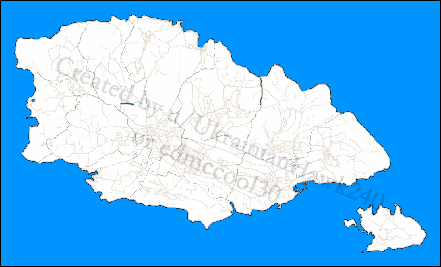 [3200x1936] Detailed Map of Gozo and Comino by u/UkrainianHawk240