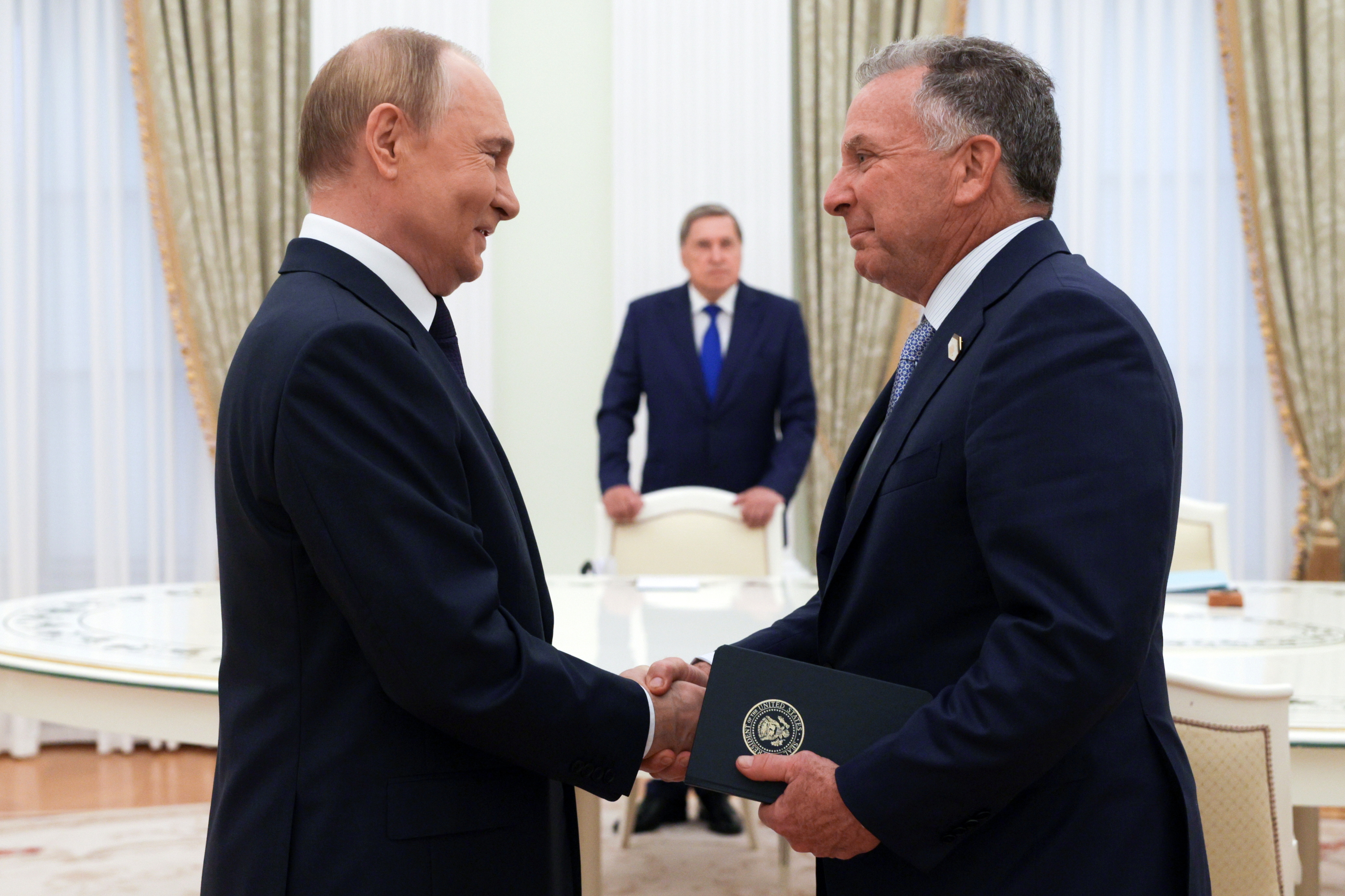 The two men met in Moscow in August
