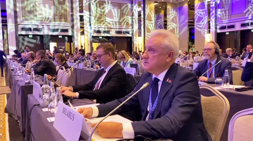Belarus calls for new Eurasian security architecture at OSCE PA meeting