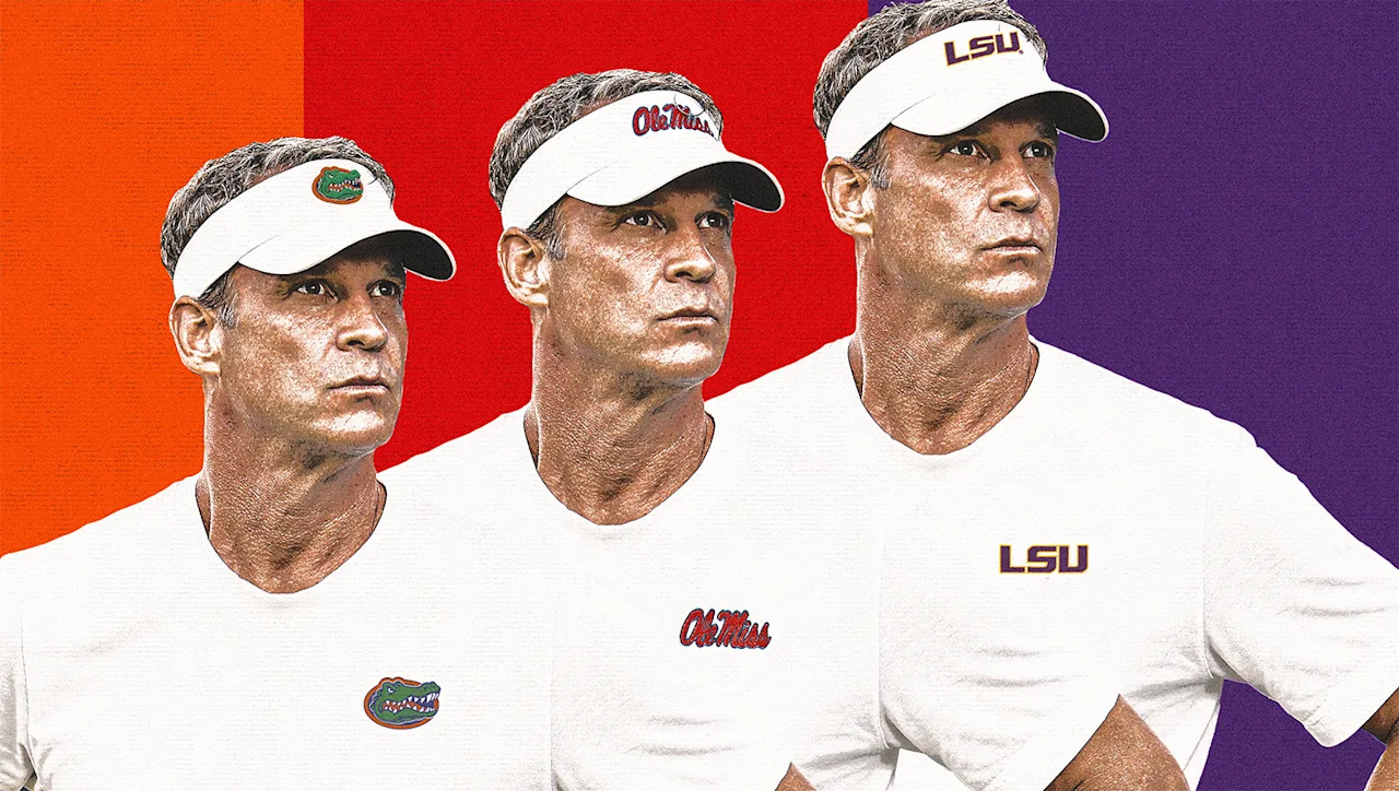 Lane Kiffin's decision on where he'll coach next will reverberate throughout college football. (Mallory Bielecki/Yahoo Sports)