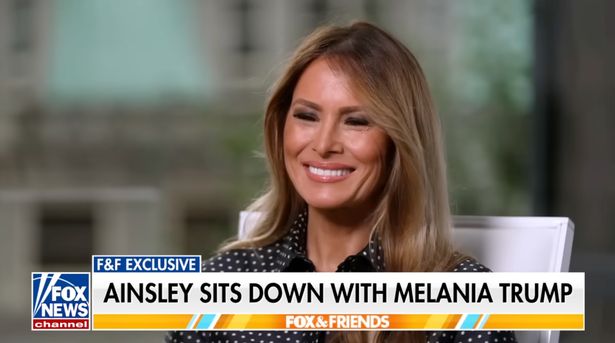 The first lady revealed her mum brought the heirloom from Slovenia