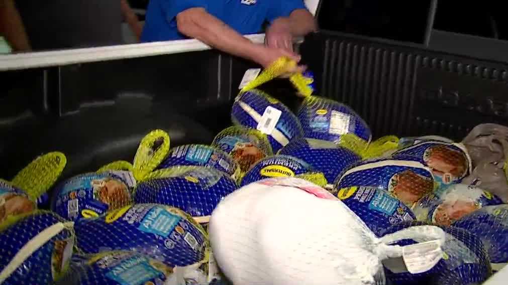 Child care donates 50 turkeys to Turkey Drive