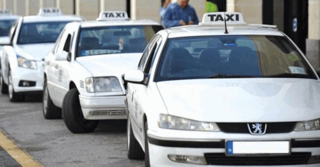 Who actually uses white taxis in Malta these days?