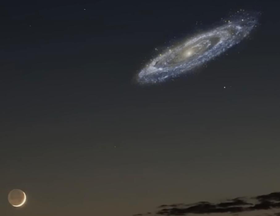 Andromeda galaxy