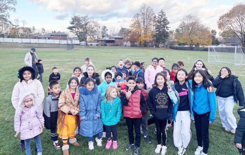 Some of the Turkey Trot participants.