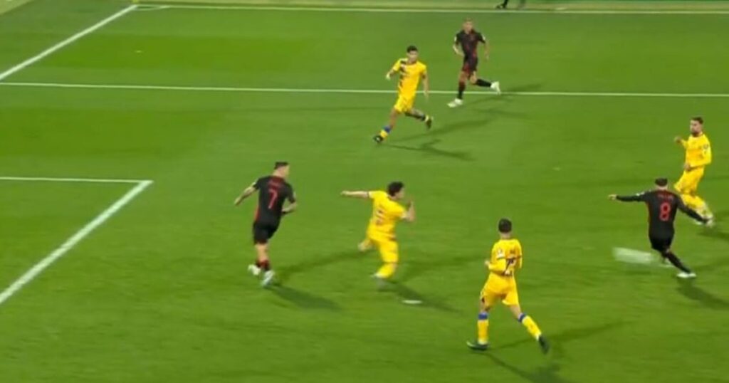 Andorra-Albania, celebration breaks out, Asllani unblocks the match