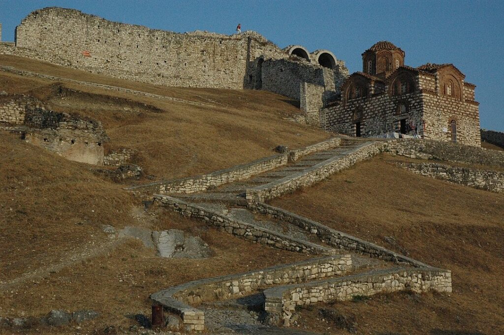 Mosaics Discovered in Ancient Greek City of Antipatrea in Albania Suggest Early Christian Churches 13th-century Byzantine Holy Trinity Church in ancient Antipatrea, present-day Berat