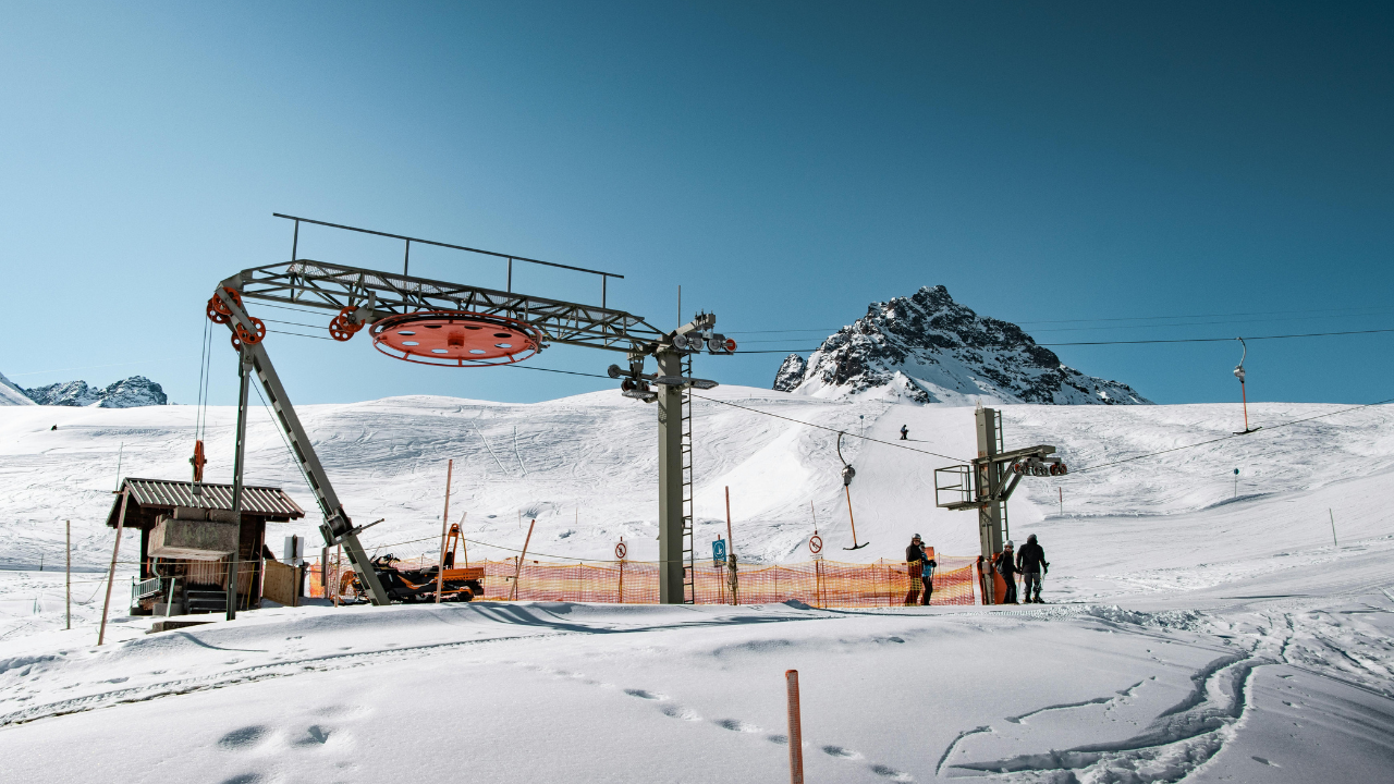 Skiing in Arlberg