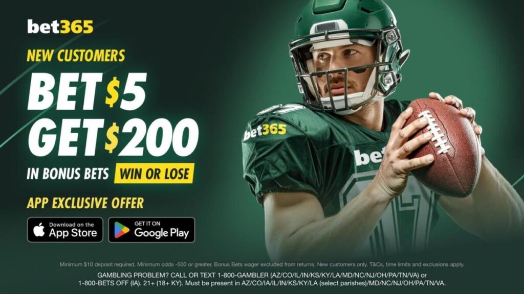 Bet365 bonus code CBSBET365: Get $200 bonus bets for NFL Week 9, Broncos-Texans, Colts-Steelers, Bills-Chiefs