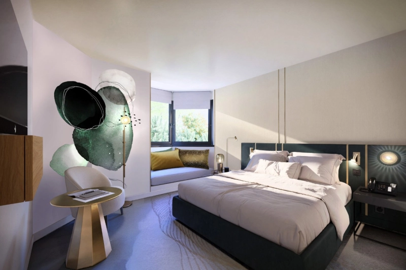 Guestroom at the Hyatt Centric Reims