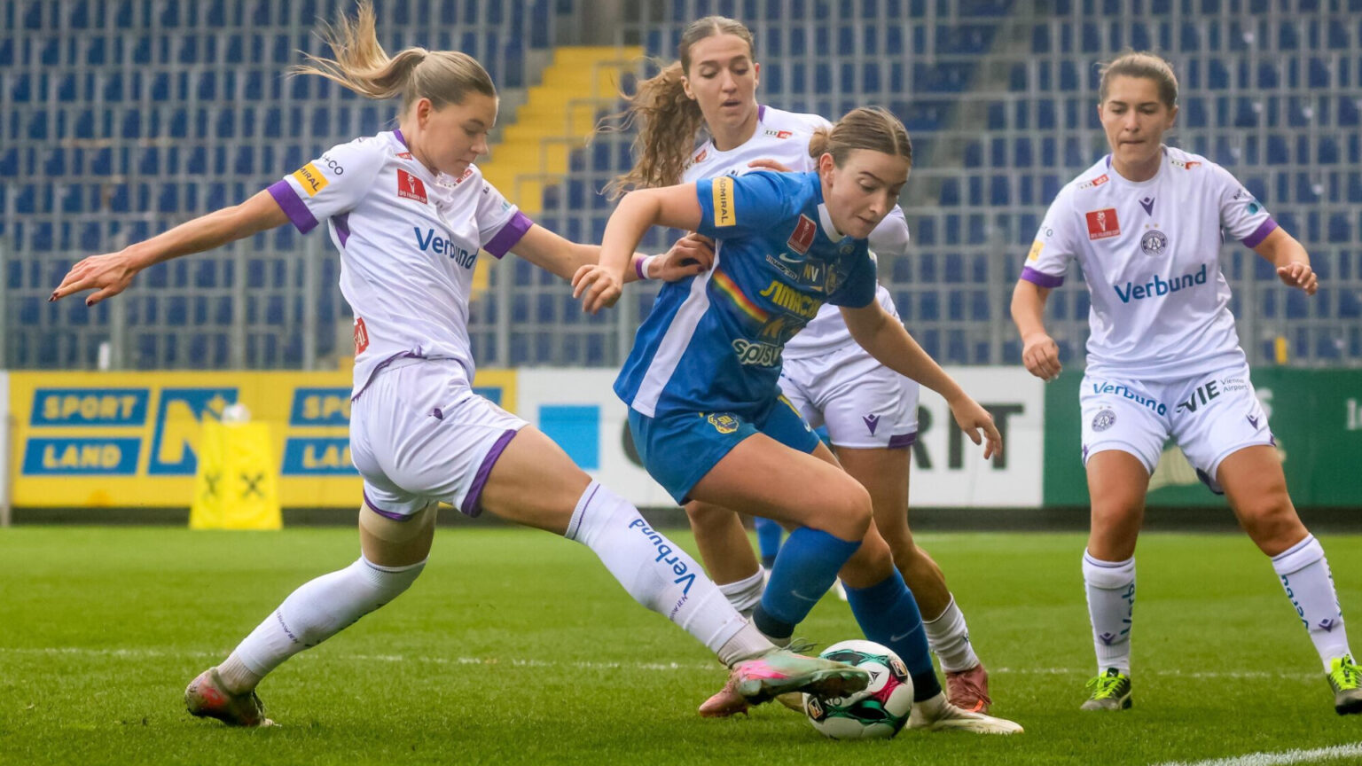 Frauen-Cup: SKN - Austria - Austria fügt St. Pöltens Frauen erste Cupniederlage seit 2012 zu