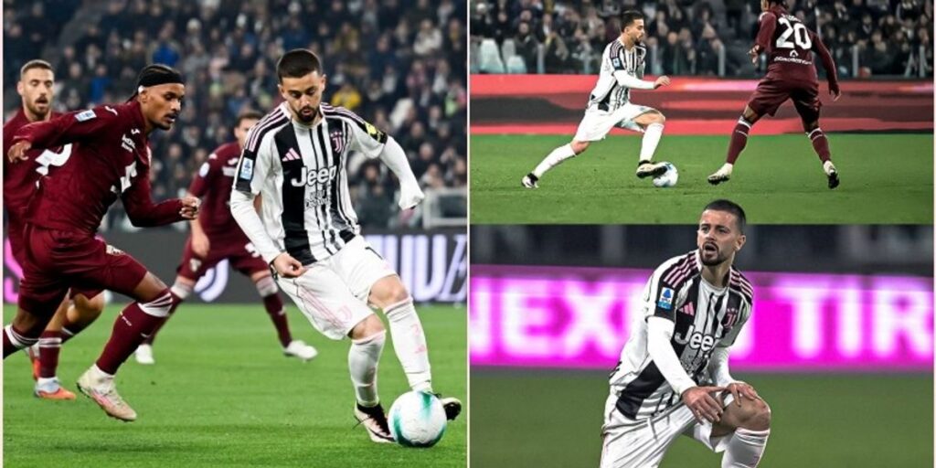 "Talent Kosovo" - Juventus publishes video of Edon Zhegrova dribbling in style against Torino's Valentino Lazaro