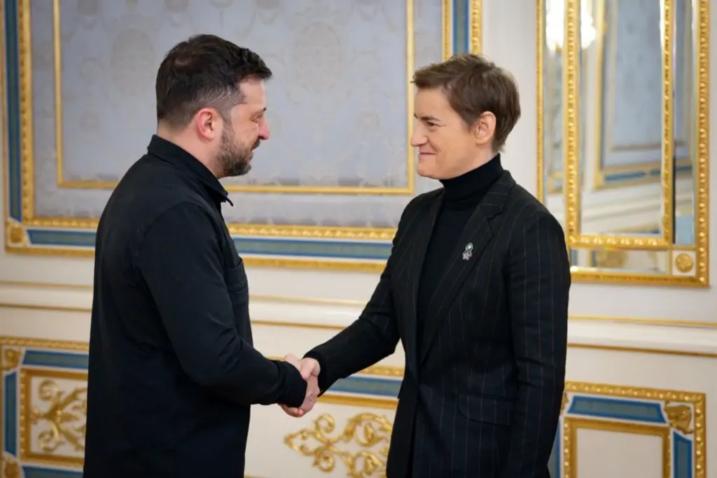 Zelenskyy met with the Speaker of the Serbian Parliament. They discussed EU membership