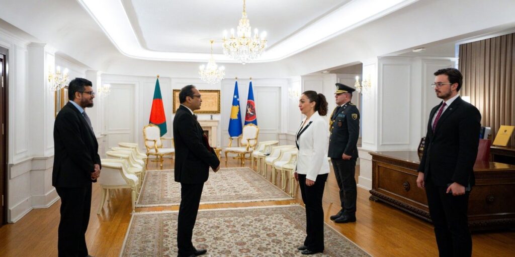 Kosovo and Bangladesh deepen interstate relations, Osmani received credentials from the new ambassador